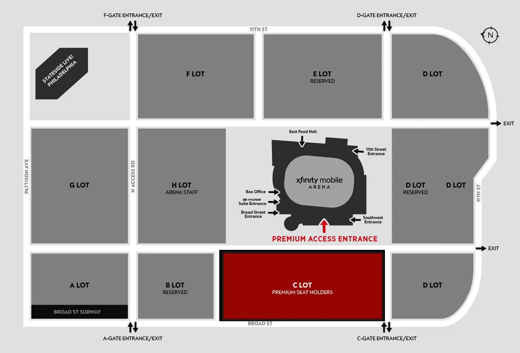 25-26 Xfinity Mobile Arena Gameday Guide